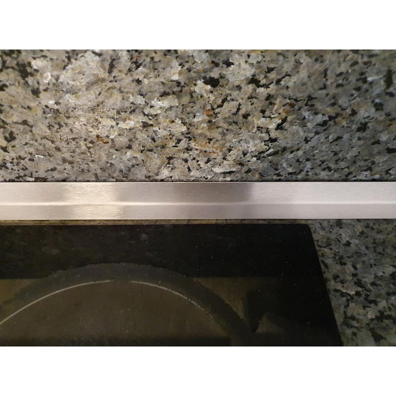 Kitchen End Strip, Stainless Steel, 0.75 m Long, 6 x