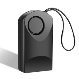120db Touch Sensor, Door Handle Alarm, Anti Theft Vibration Triggered Portable Door Security Alarm for Doors for Kids, Toddler, Elderly, Hotel, Travel, Bedroom, Ghost
