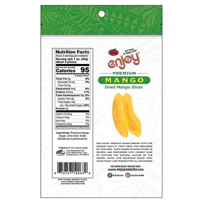 Enjoy Premium Mango Slices (3.5 oz)