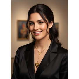 Barkley Design LDR Necklace – Live. Dare. Repeat. Collection | Stainless Steel Statement Necklace for Women & Men | Heart Necklace Chain with Locket Jewelry in Gold