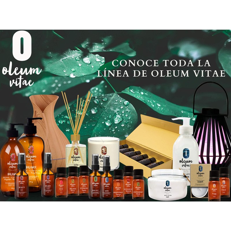 OLEUM VITAE Gel de Ducha con Aceite Esencial de Litsea.