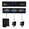 2 en 1 Salida Divisor VGA, Divisor de Conmutador VGA