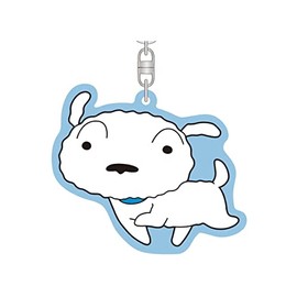 Toshin Pack Key Holder, Crayon Shin-chan, White, Package: W 3.7 x H 5.1 inches (95 x 130 mm), Material: PVC, white