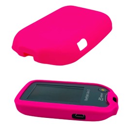 Protective Case and Screen Protector Set for the Freestyle Libre 3 Blood Glucose Monitor, Non-Slip Material, 100% Perfect Fit, Pink Includes 2 Screen Protectors