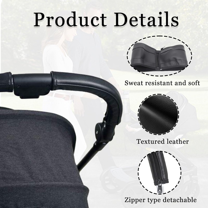 Pushchair Grip Cover Compatible with Buga-Boo Pushchair FOX 1, 2