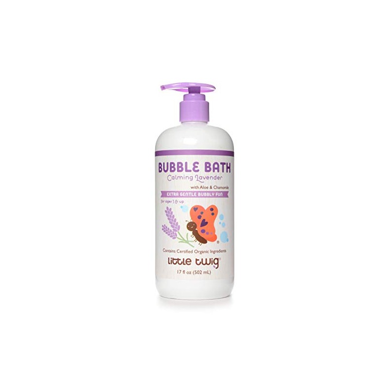 Little Twig All Natural Bubble Bath, Lavender, 17 Fluid Oz