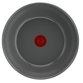 Lagostina Ingenio Vivissima Non-Stick Ceramic Wok 26 cm with Removable Handle 100% Recycled Aluminium with Thermal Signal Technology for All Heat Sources Including Induction