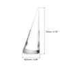 sourcing map Pack of 6 Acrylic Ring Display Holder Solid