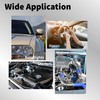 5 PCS 12V DC Waterproof Automotive Relay Kit with Harness,