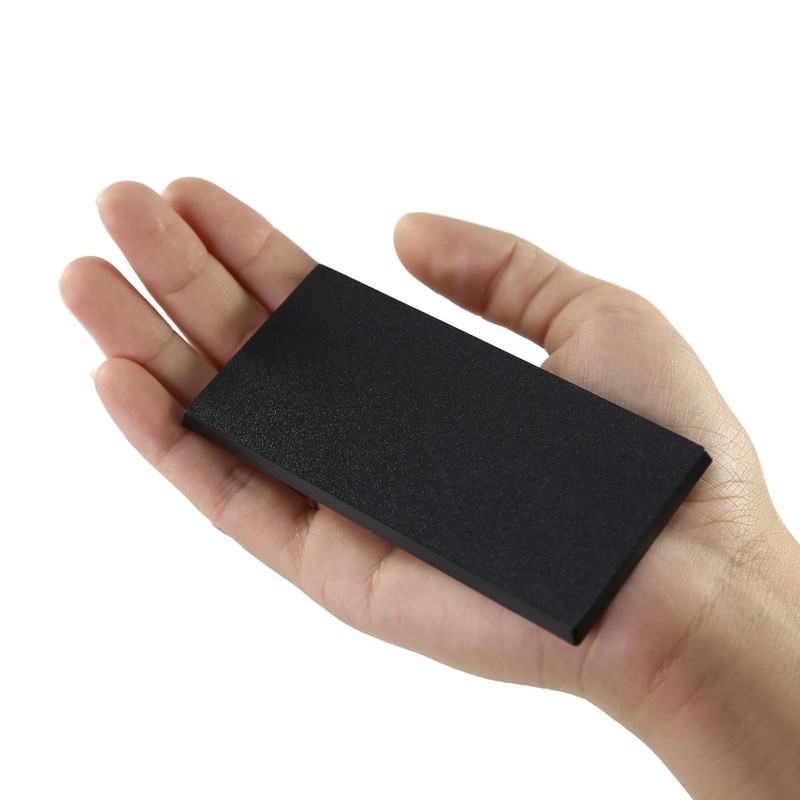 Rectangle Plastic Model Bases for Wargames Table Games (12pcs 50