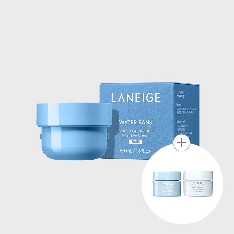 Laneige Water Bank Blue Hyaluronic Acid Cream Refill 50ml (Option)