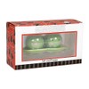 Peas in a Pod Green Ceramic Magnetic Salt and Pepper