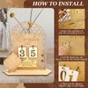 Ramadan Calendar, Ramadan Calendar Made of Wood, DIY Ramadan Decoration