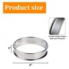4pcs Pancake Rings Baking Ring Pastry Rings Muffin Cooking Rings