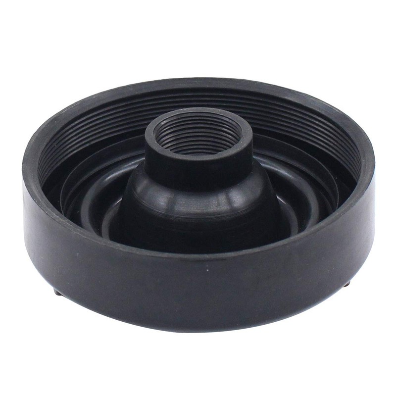 NewYall 2Pcs 80mm Headlight Dust Cover Cap Rubber Seal with