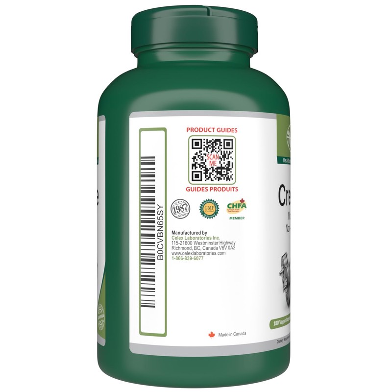 VORST Creatine Pills 1800mg Per Serving 180 Capsules | Monohydrate