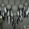 5 Pack Moon Phase Dreamcatcher Set Boho Wall Decor, Boho