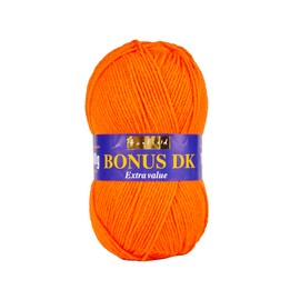 Hayfield Bonus DK Double Knitting Yarn, Flame (570), 100g by Sirdar
