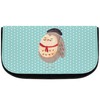 Mr. & Mrs. Panda French Owl Cosmetic Bag, turquoise, Hand