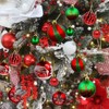 JUGLUTE Adornos para Arbol de Navidad, 44 pcs Plastic Esferas