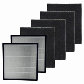 CAN-MEAGEREN (2+4) Replacement HEPA Filter Compatible with Oreck Type B1 / AK46000/ WK16000 Air Purifier