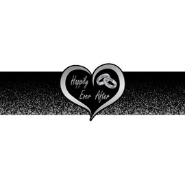 Wedding (Happily Ever After) 20-Pack of Self-Adhering Celebration Bands/Cigar Bands/Labels