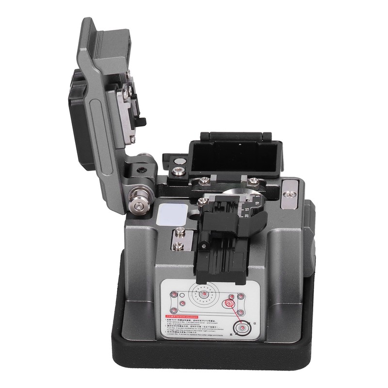 Fiber Cleaver High Accuracy Cable Cutter Tungsten Steel 24 Surface