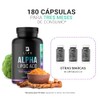 cido Alfa Lipoico de 180 Cpsulas 1000 mg por porcin.