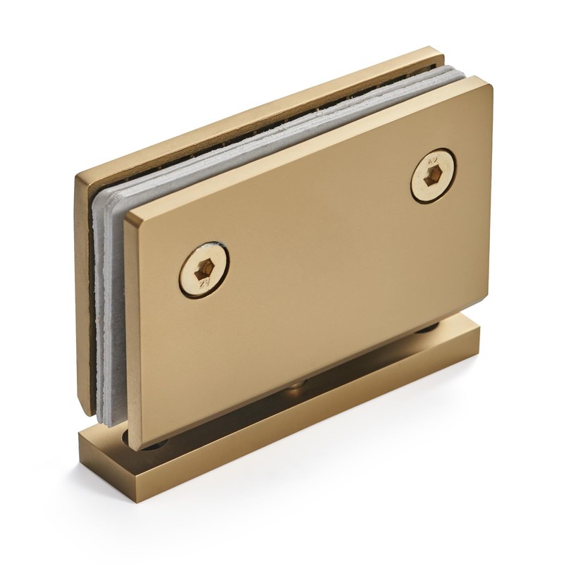 Heavy Duty Shower Glass Door Hinge,Solid One-Piece Precision Cast with