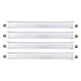 V-TAC LED Wet Room Bath Light VT-1574-N Energy Efficiency Class E 48W 5760lm 6500K 1500mm Pack of 4
