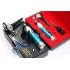 CYNAMED BLUE PREMIUM VETERINARY OTOSCOPE SET + HARTMAN ALLIGATOR FORCEPS
