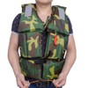 Camouflage Adult Boating Swimming Life Jacket Buoyancy Aid Polyester Floating