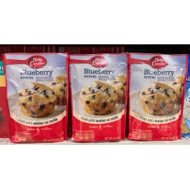 Betty Crocker Blueberry Muffin Mix 6.5 oz (3 Pack)