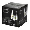 Krosno - Water Glasses, Set of 4, 11.2 oz, Modern