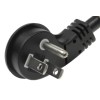 SF Cable 1ft Ultra Low Profile Angle NEMA 5-15P to