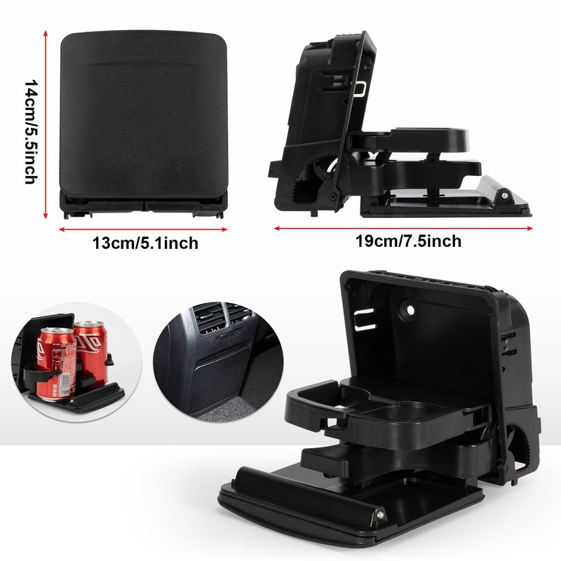 PSLER Cup Holder for VW JETTA GOLF GTI MK5 MK6