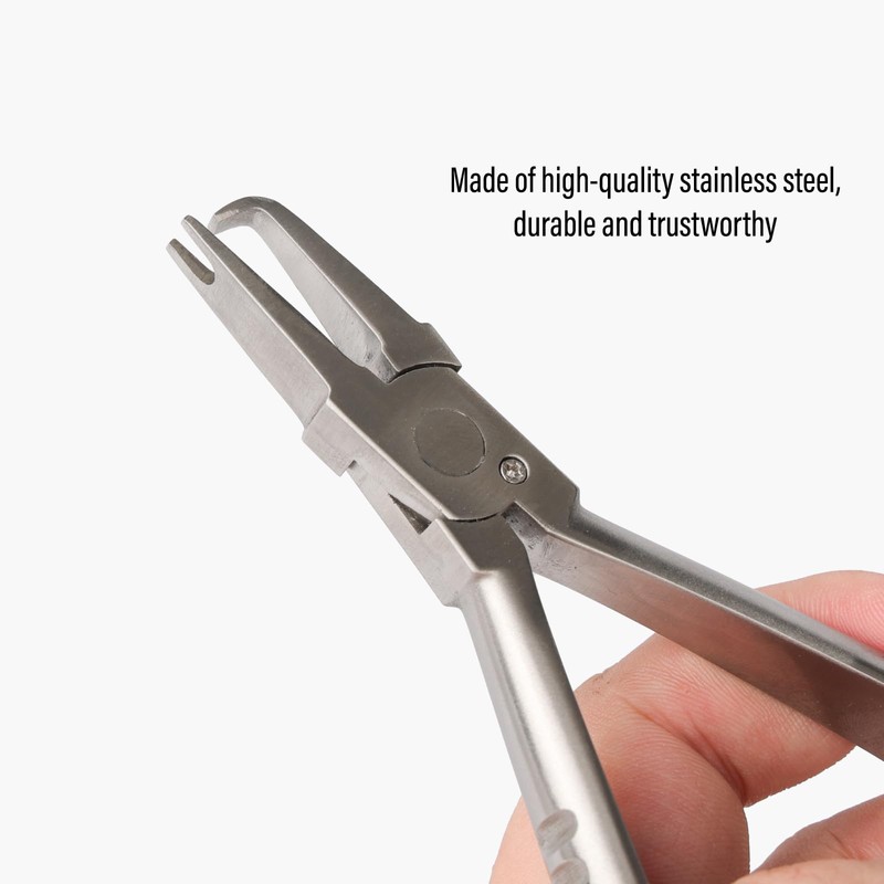 Dhoptical Eyeglasses Frame Pliers, Unload Push in Nose Pad Plier