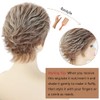 TISHINING Pelucas Cortas De Corte Pixie Rubio Mixto Para Mujeres