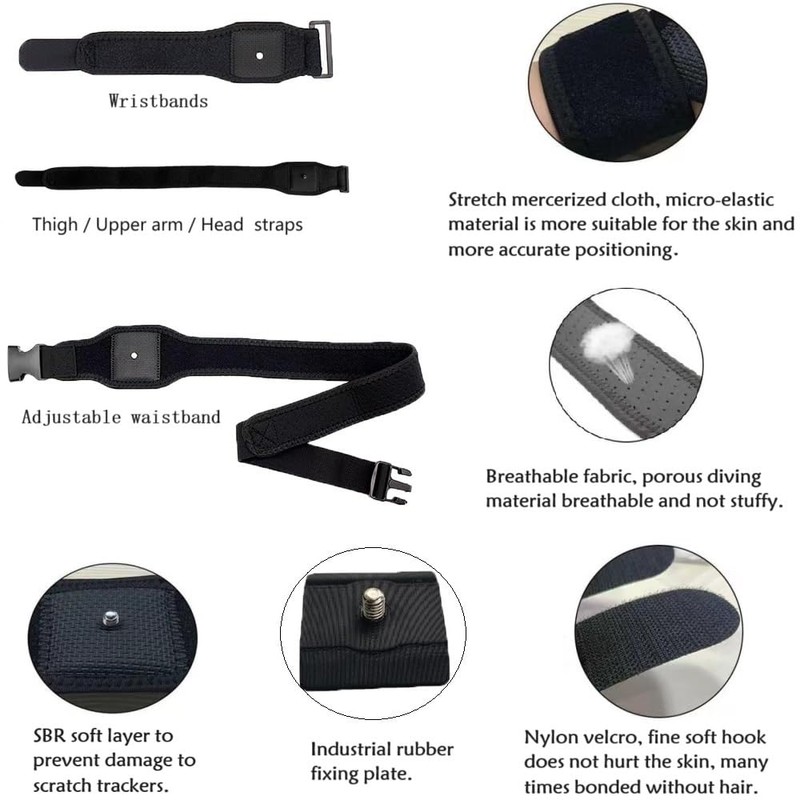 HTC Vive Full Body Tracker Strap, Tracker Fixed Strap, Waist