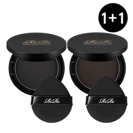 Art Box Lir (1+1) Lir Quick Hair Cushion Hairline Bald Hair Cover Quick Hair Cushion_Natural Brown 2pcs / 아트박스 리르 (1+1) 리르 퀵 헤어 쿠션 헤어라인 빈모커버 퀵 헤어 쿠션_내추럴브라운 2개