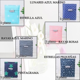 12PIEZAS Bolsas de la Compra Ecológicas, Bolsas de la Compra Portátiles Gran Capacidad Colsas Impermeables Bolsas de la Compra Plegables Supermercado