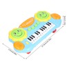 Piano Toy Electronic Keyboard Sound Light Effects Instrument for Above