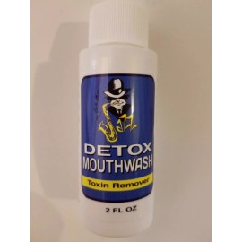 Jazz Total Detox Mouthwash - Unflavored - 2 oz - Toxin Remover