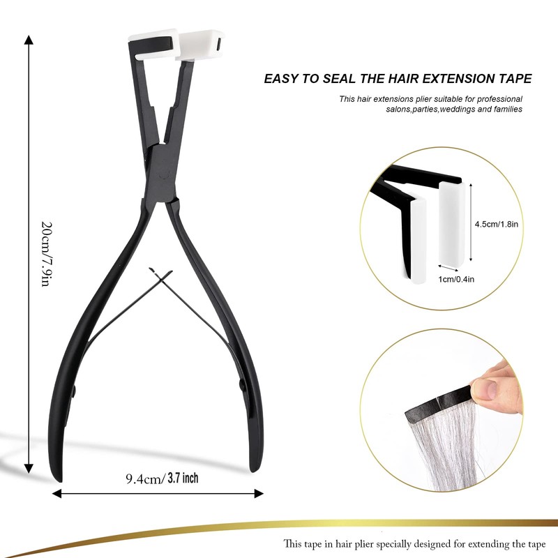 EHDIS Hair Extensions Tools Kit Tape in Hair Extensions Pliers