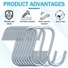 Yaocom 100 Pcs Tarp Strap Bungee Cord S Hooks Steel
