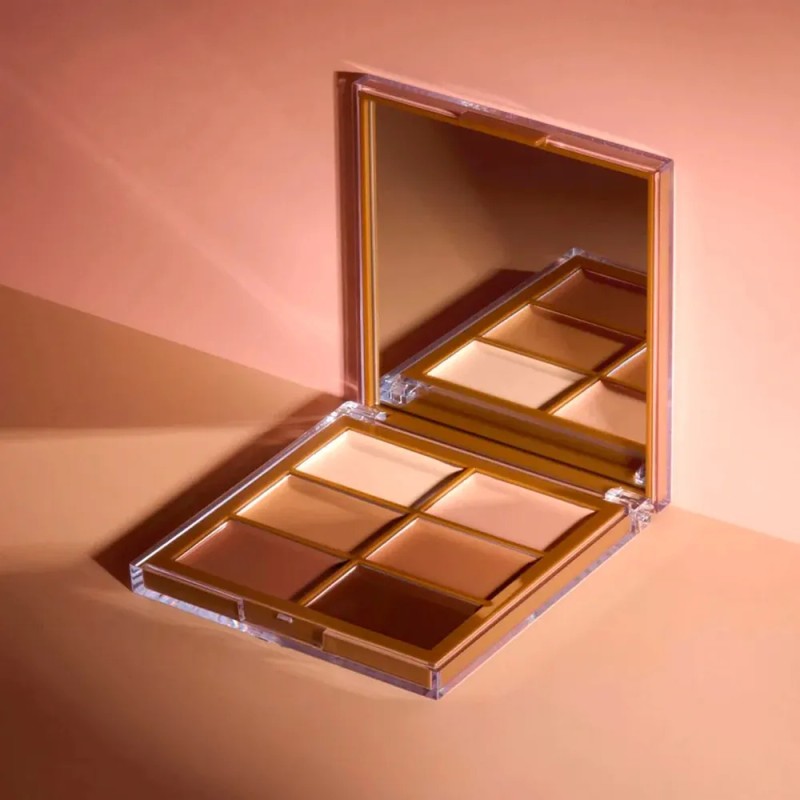 Paleta De Contornos E Iluminador Snatchural Beauty Creations Tono Bronze