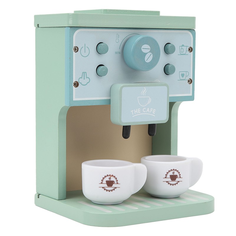 Coffee Maker Toy Fun Early Education Simulation Milk Cups Round