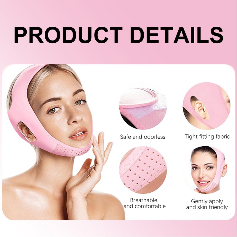 Neyared Chin Lift Mask, Reusable V Line Lifting Bands Face