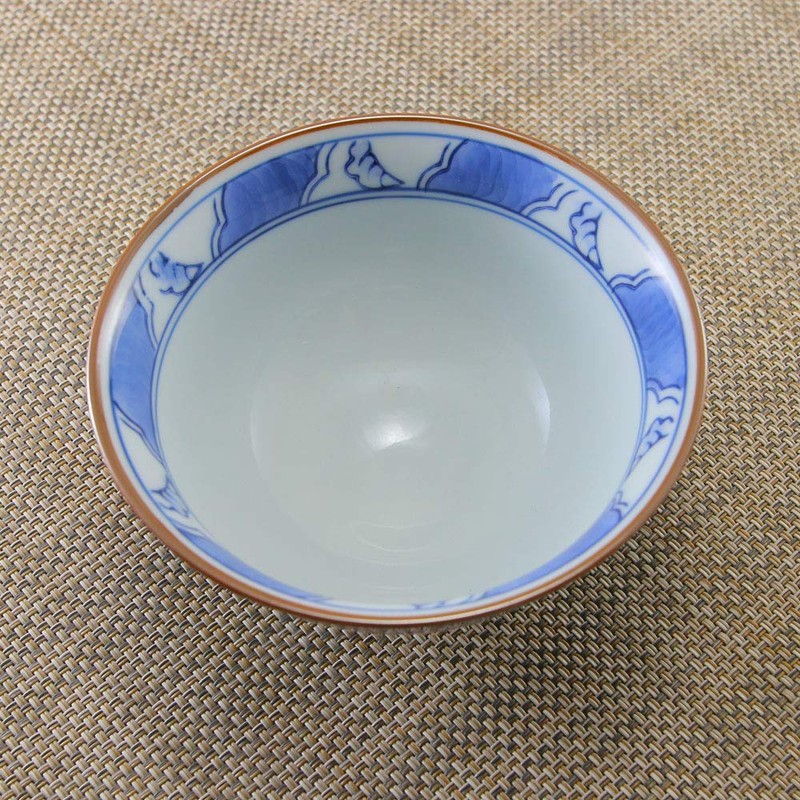 有田焼 Bowl Sport Flower Purple