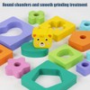 Wooden Tower Stacking Ring Toys for Kids Building Blocks Tower